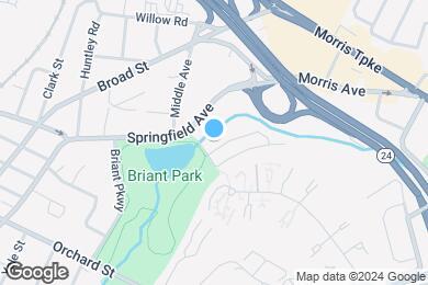 Map image of the property - Lakeside at Briant Park