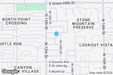 Map image of the property - 18039 N 12th Pl
