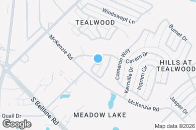 Map image of the property - 2812 Sonora Ln