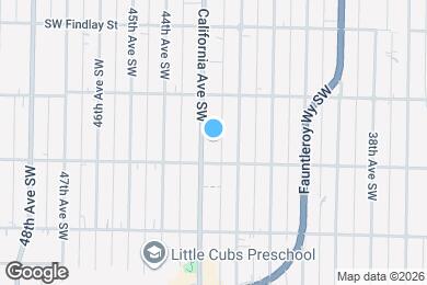 Map image of the property - 5942 California Ave SW