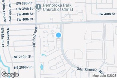 Map image of the property - 403 NE 212th St