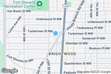 Map image of the property - 6318 Piney Branch Rd NW