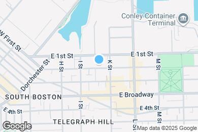 Map image of the property - 622 E 2nd St