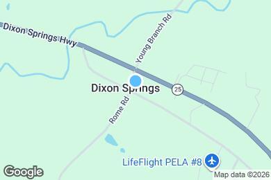 Map image of the property - 74 Dixon Springs Cir