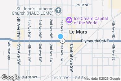 Map image of the property - 105 Plymouth Street
