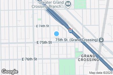 Map image of the property - 7442 S Ingleside Ave