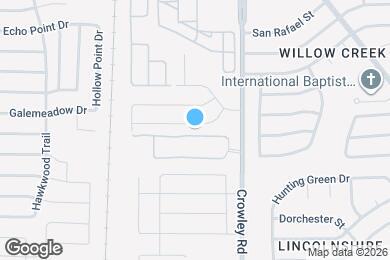 Map image of the property - 2105 Pacino Dr