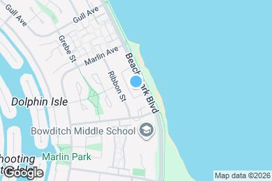 Map image of the property - Beachcomber Bali