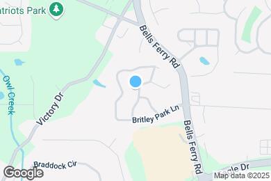 Map image of the property - 2023 Britley Park Crossing
