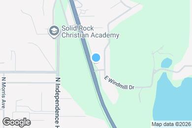 Map image of the property - 815 E Rembrandt Way