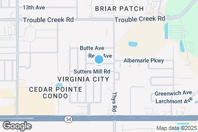 Map image of the property - 6412 Pueblo Ave