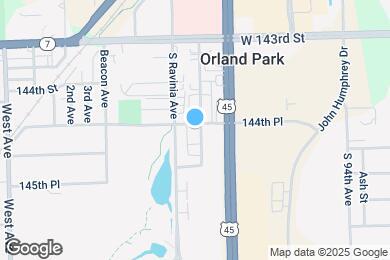 Map image of the property - 14450 Jefferson Ave