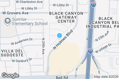 Map image of the property - 17427 N 28th Ave
