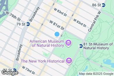 Map image of the property - 101 W 79th St