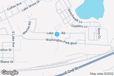 Map image of the property - 510 Washington Park Blvd