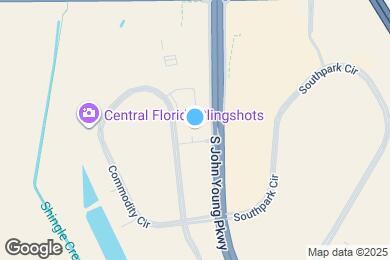 Map image of the property - Furnished Studio-Orlando - Southpark - Equity Row