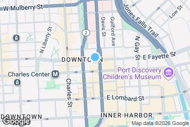 Map image of the property - The Harriet Apartments