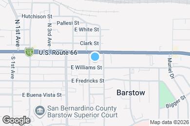 Map image of the property - 605 E Williams St