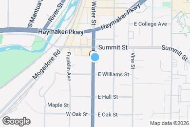 Map image of the property - 537 S Water St