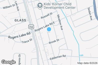 Map image of the property - 1411 Oakshade Ave