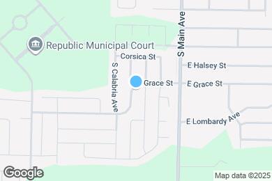 Map image of the property - 308 W Grace St