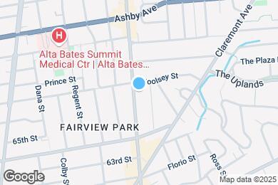 Map image of the property - 3111 College Ave