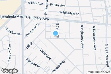 Map image of the property - 901 N Cedar St