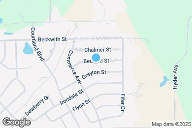 Map image of the property - 2901 Bedford St