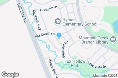 Map image of the property - 5924 Woodoak Dr