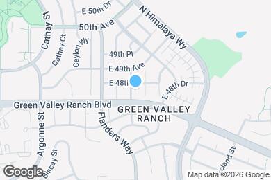 Map image of the property - 4834 N Genoa St