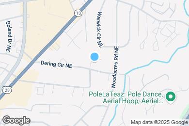 Map image of the property - 2563 Dering Ct NE