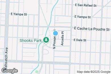 Map image of the property - 804 E Dale St
