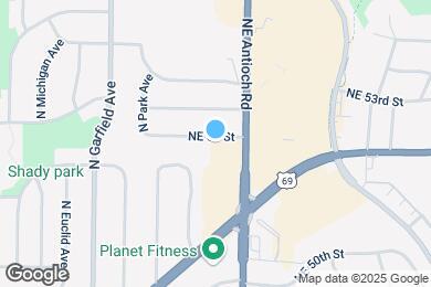 Map image of the property - 2501 NE 52 St