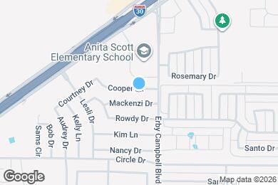 Map image of the property - 725 Cooper Ln