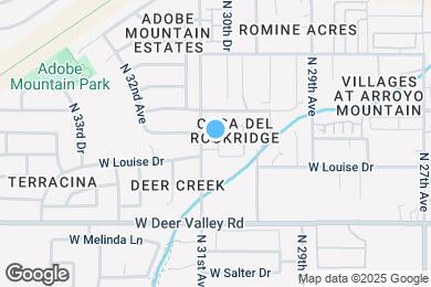 Map image of the property - 3040 W Los Gatos Dr