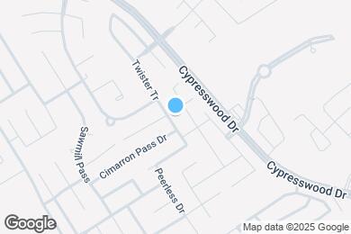 Map image of the property - 25106 Twister Tr