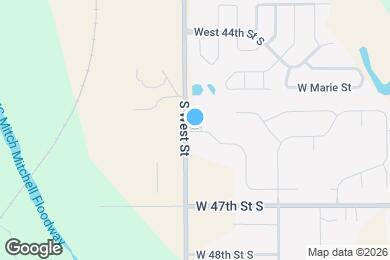 Map image of the property - 3612 W Angel St