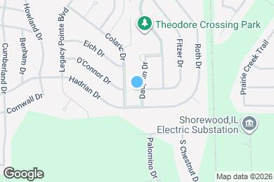 Map image of the property - 1217 Dauphin Dr