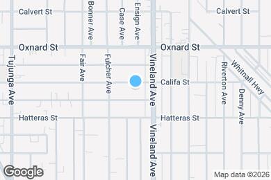 Map image of the property - 11028 Califa St