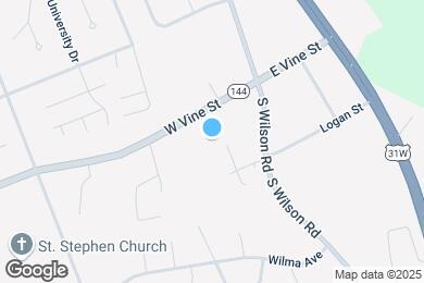 Map image of the property - 258 W Vine St