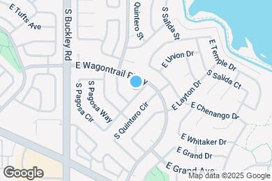 Map image of the property - 4797 S Quintero St