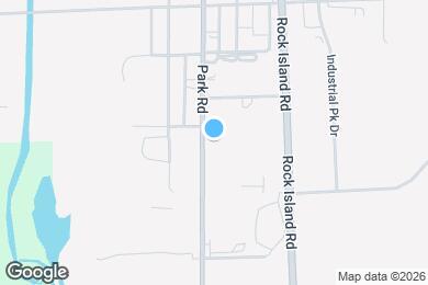 Map image of the property - 1297 S Frederick Ave