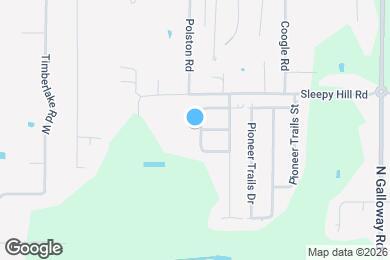 Map image of the property - 3830 Sleepy Hill Oaks Loop