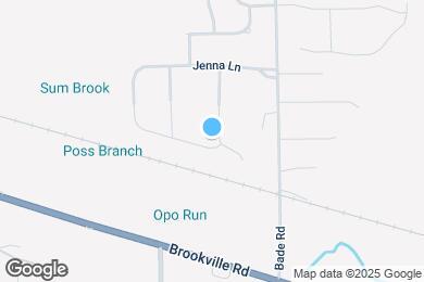 Map image of the property - 10112 James Run Dr