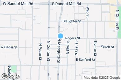 Map image of the property - 200 E Rogers St