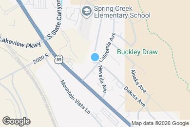 Map image of the property - 2046 California Ave