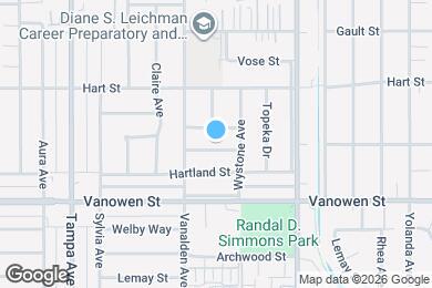 Map image of the property - 19025 Bassett St