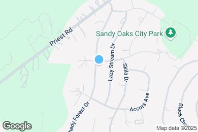 Map image of the property - 22806 Shady Forest Dr