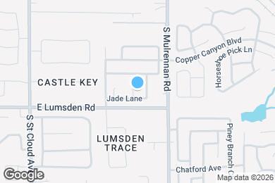 Map image of the property - 907 Pyrite Ct