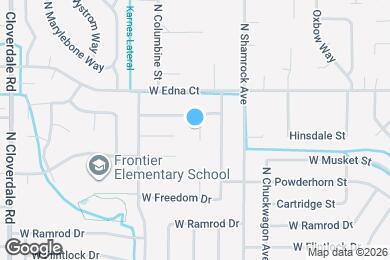 Map image of the property - 3883 N Tumbleweed Pl